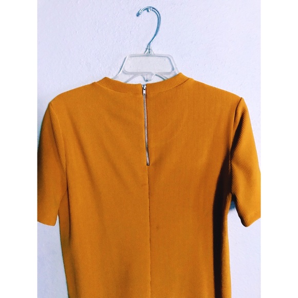 Forever 21 yellow mod inspired dress 🔔 - Picture 3 of 3